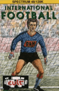 International Football ZX Spectrum US box art